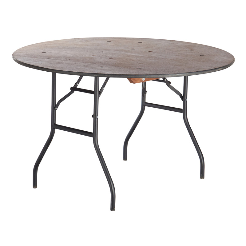 Udlejning af rundt bord ø 120 cm.